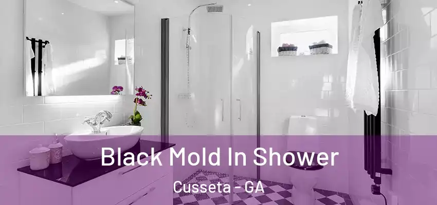  Black Mold In Shower Cusseta - GA
