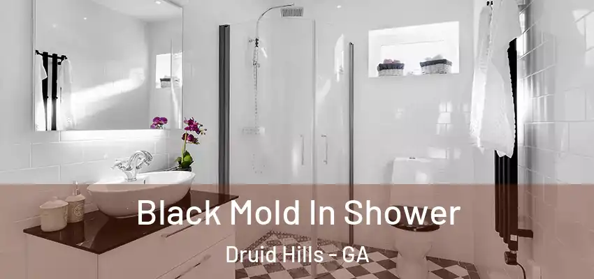  Black Mold In Shower Druid Hills - GA