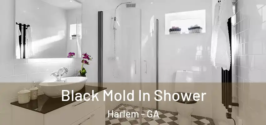  Black Mold In Shower Harlem - GA