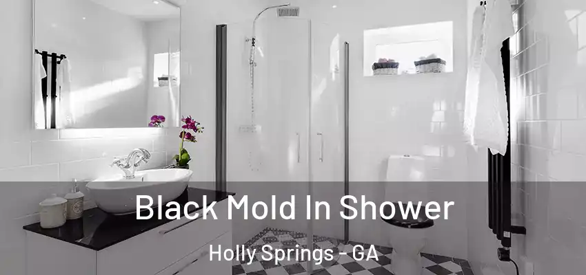  Black Mold In Shower Holly Springs - GA