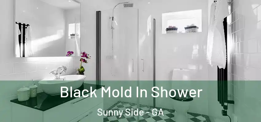  Black Mold In Shower Sunny Side - GA