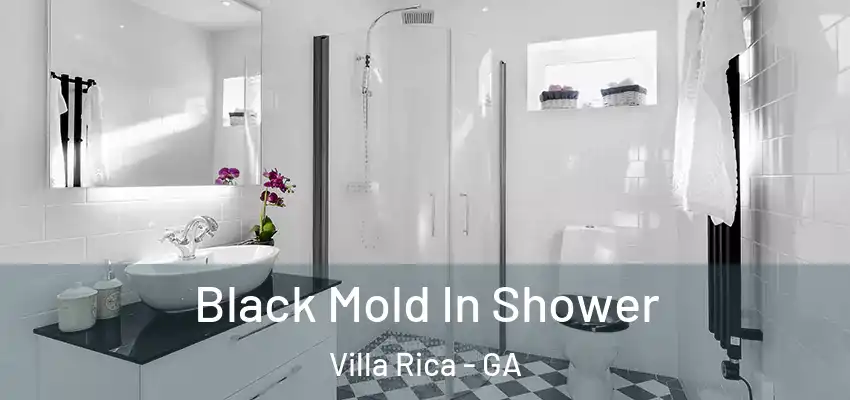  Black Mold In Shower Villa Rica - GA