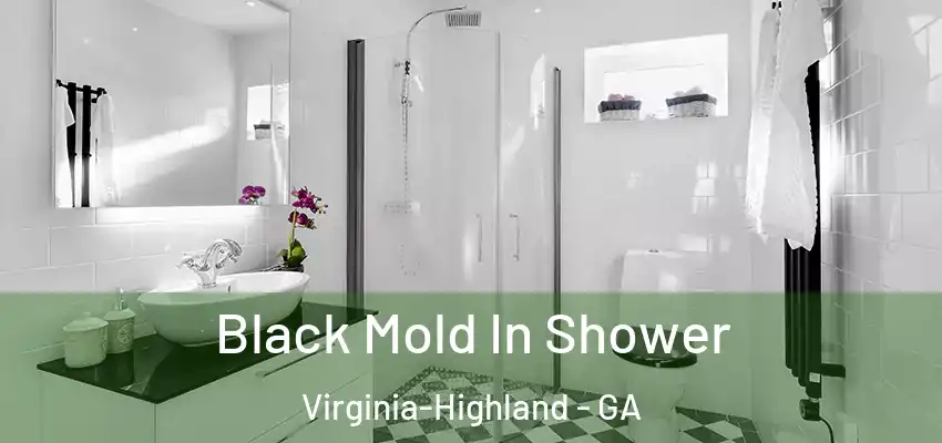  Black Mold In Shower Virginia-Highland - GA