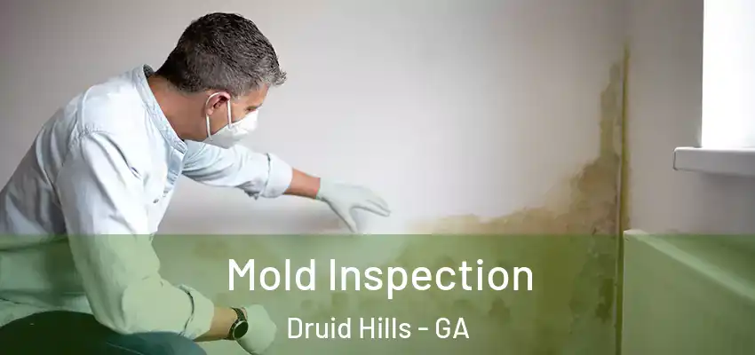  Mold Inspection Druid Hills - GA