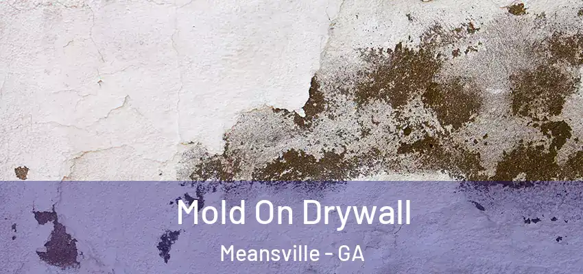  Mold On Drywall Meansville - GA