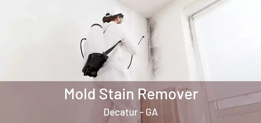  Mold Stain Remover Decatur - GA