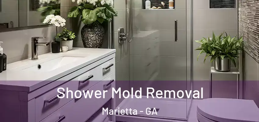  Shower Mold Removal Marietta - GA